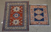 TWO TURKISH 'HERIZ' DESIGN RUG