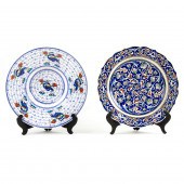TWO TURKISH IZNIK CHARGERS Two