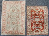 TWO TURKISH SCATTER RUGSTwo Tu