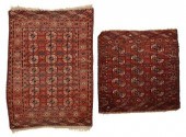 TWO TURKMEN RUGS20th century,
