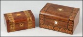 TWO TURNBRIDGE WARE STYLE INLA