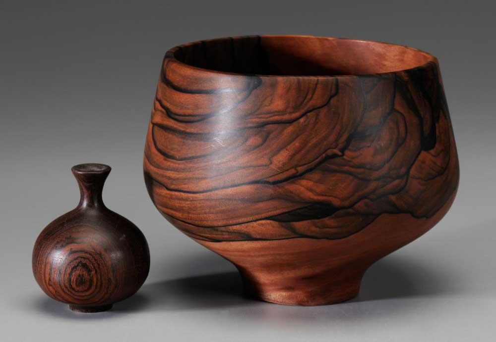 Two Turned Bowls, Rude Osolnik