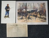 TWO UNFRAMED COLOR PRINTS AFTE
