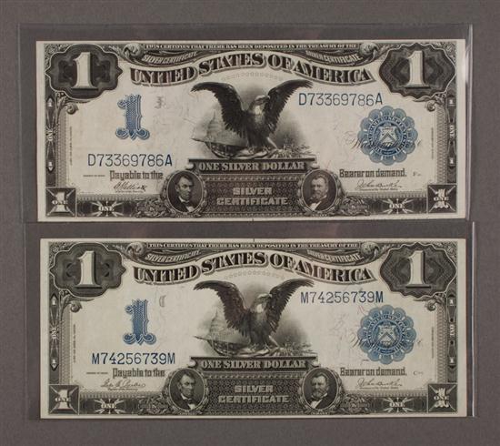 Two United States $1.00 Silver