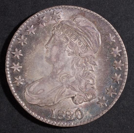 Two United States capped bust