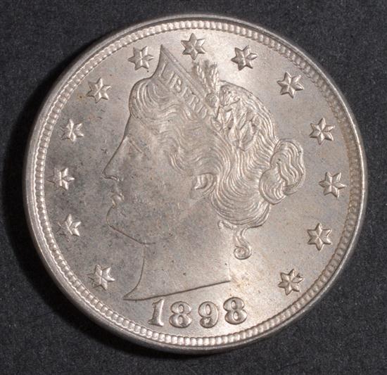 Two United States Liberty head type