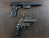 TWO UNITED STATES MILITARY FLA