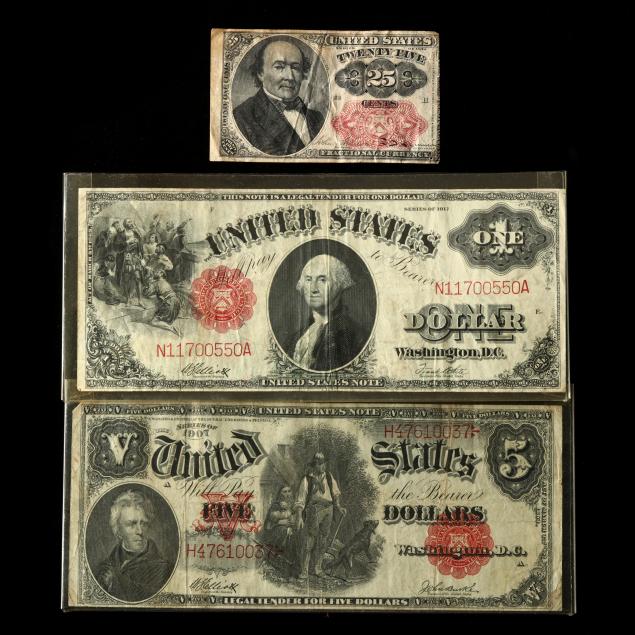 TWO UNITED STATES NOTES AND AN