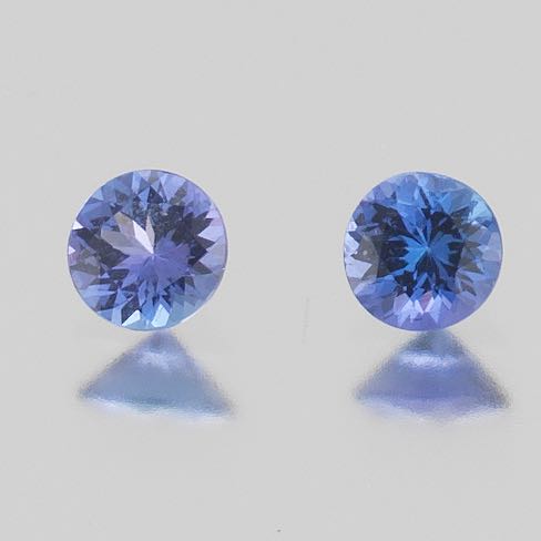TWO UNMOUNTED 1.60 CT TOTAL ROUND