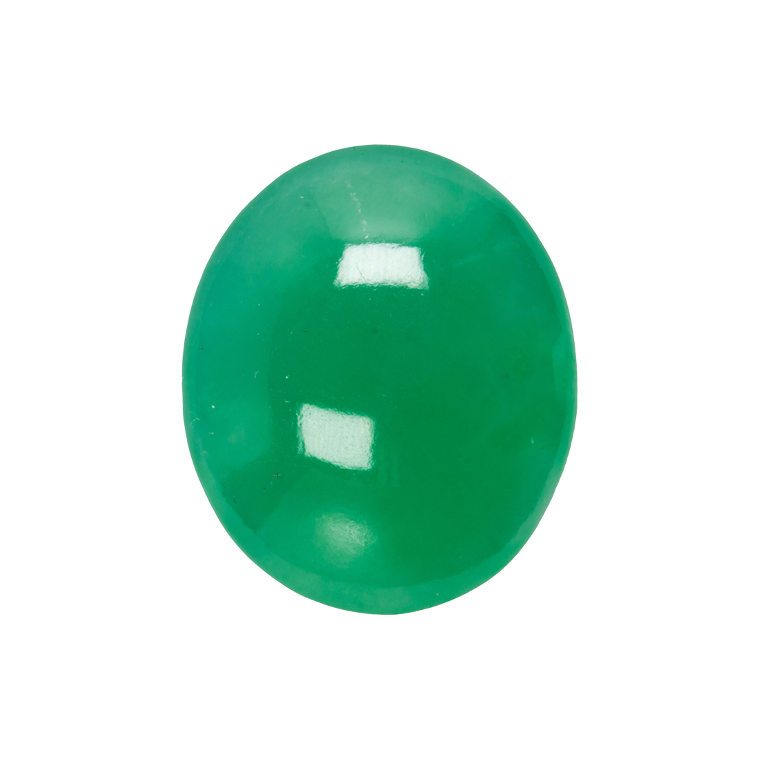 TWO UNMOUNTED JADE STONES Two