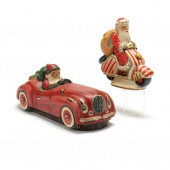TWO VAILLANCOURT SANTAS USING