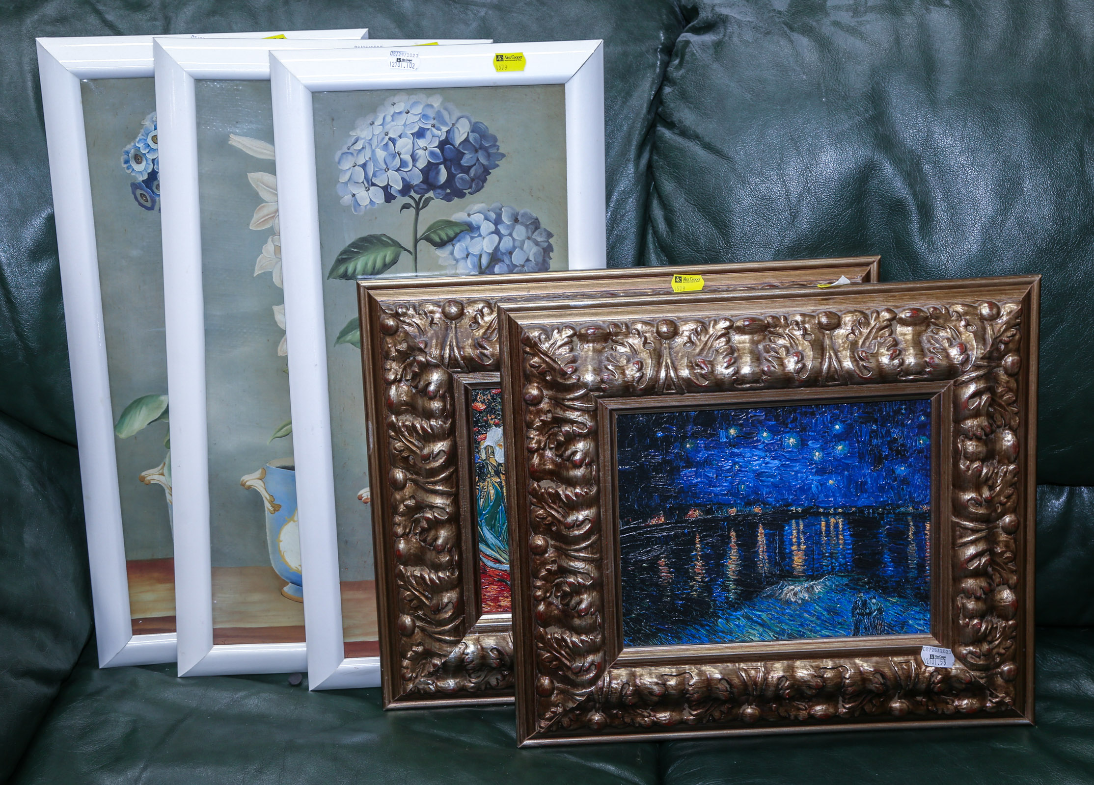 TWO VAN GOGH REPRODUCTIONS &