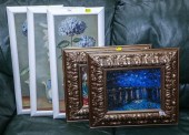 TWO VAN GOGH REPRODUCTIONS & T