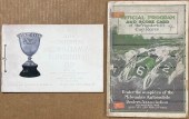 TWO VANDERBILT CUP RACE PROGRA