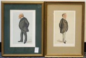 TWO VANITY FAIR 'SPY' PRINTSTw