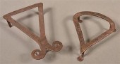 TWO VARIOUS 19TH CENTURY WROUG
