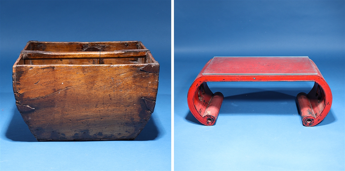 Two various Chinese objects