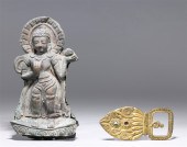Two various metalworks includi