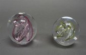 TWO VAS VITREUM SWEDEN CRYSTAL