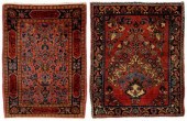 Two vase format mats: one Fera