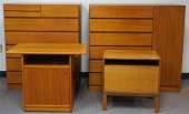 TWO VATNE MOBLER MODERN TEAK T