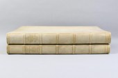 TWO VELLUM BOUND BIOGRAPHIES O