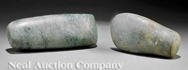 Two Veracruz Hardstone Celts c.