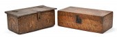 TWO VERMONT SPONGE DECORATED B