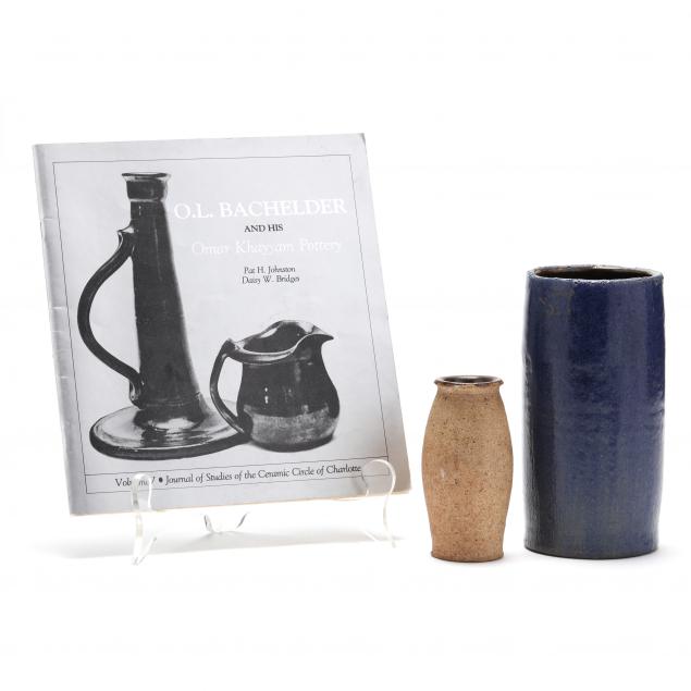 TWO VESSELS AND REFERENCE BOOK,