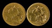 Two Victoria Sovereigns - 1890