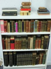 Two Victorian bibles with orna