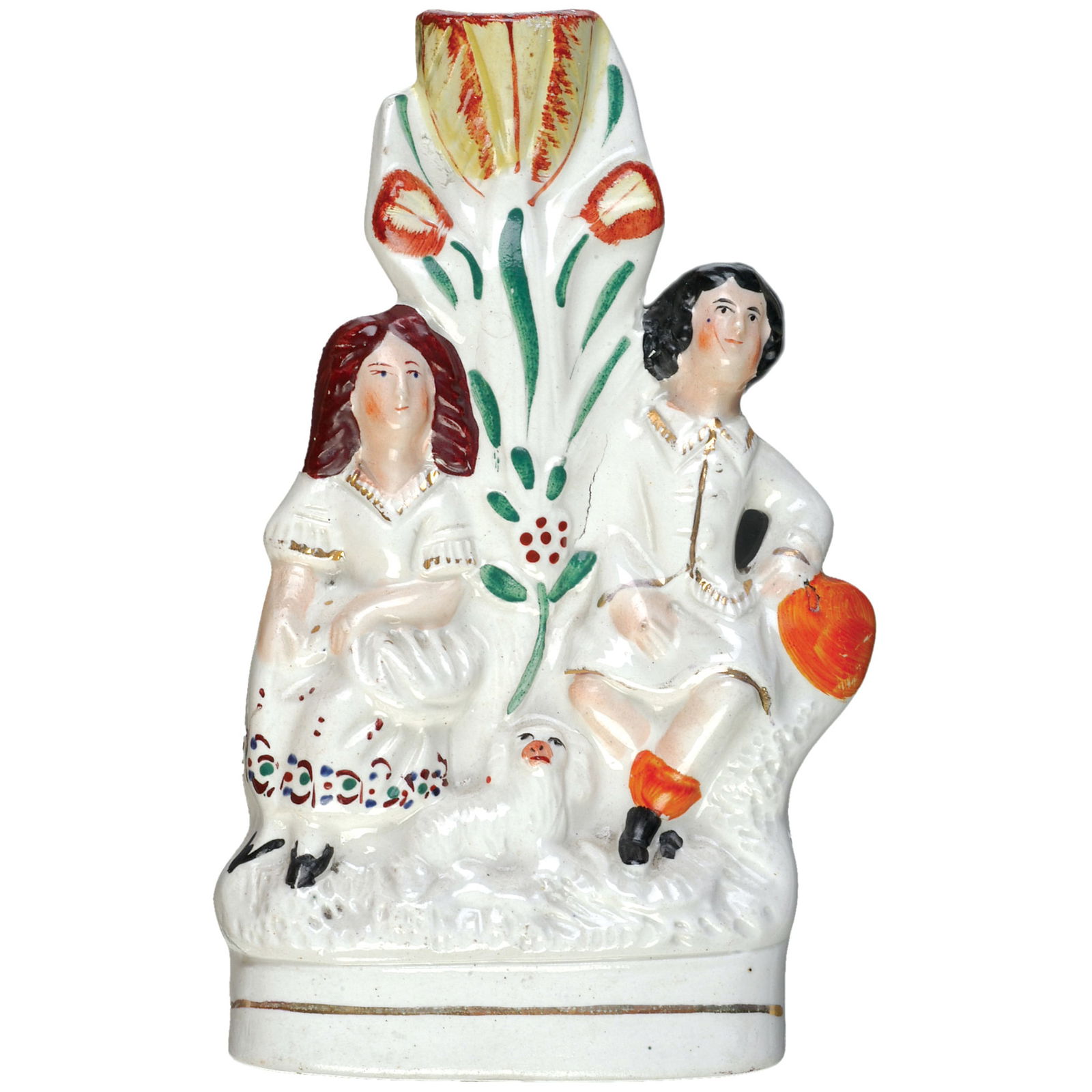 TWO VICTORIAN ERA CERAMICS,