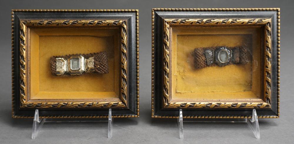 TWO VICTORIAN LOW-KARAT GOLD