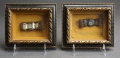 TWO VICTORIAN LOW-KARAT GOLD M