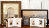 Two victorian photo albums, 6”