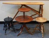 TWO VICTORIAN REVOLVING SEAT S