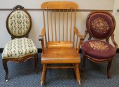 TWO VICTORIAN ROCOCO STYLE WAL