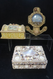 TWO VICTORIAN SAILORS SHELL AR