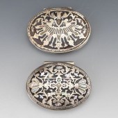 TWO VICTORIAN SILVER, TORTOISE