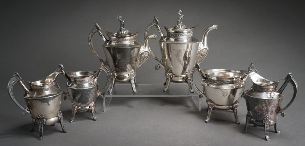 TWO VICTORIAN SILVERPLATE