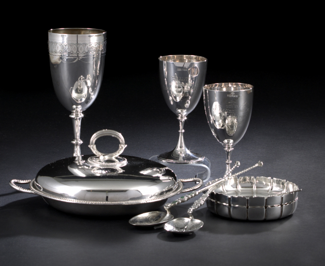 Two Victorian Sterling Silver