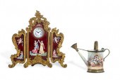TWO VIENNESE ENAMEL MINIATURE