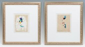 TWO VIETNAMESE ABSTRACT ARTWOR