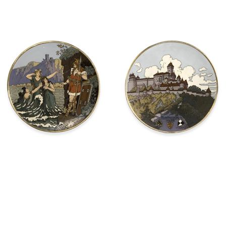 Two Villeroy & Boch Mettlach