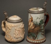 Two Villeroy & Boch Mettlach p