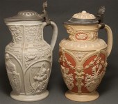 Two Villeroy & Boch Mettlach p