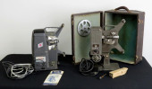 TWO VINTAGE 8MM FILM PROJECTOR
