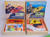 TWO VINTAGE "AMAZE-A-MATICS" T