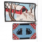 TWO VINTAGE AMERICAN COUNTRY H