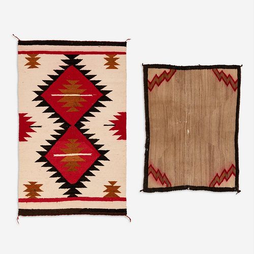 TWO VINTAGE/ ANTIQUE NAVAJO